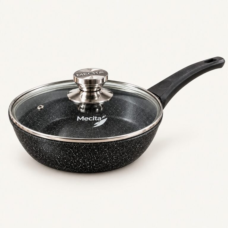 Mecita 18 sm — Qapaqlı Qranit Tava