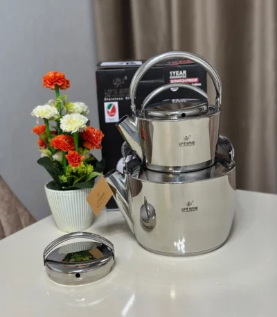Life Smile Luxury 18/10 çaydan dəsti – 2,5 l və 1 l