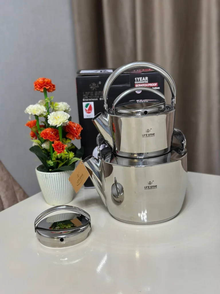 Life Smile Luxury 18/10 çaydan dəsti – 2,5 l və 1 l